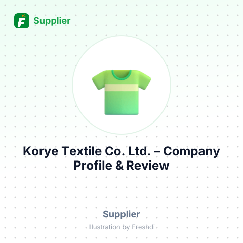 Korye Textile Co., Ltd. – summary card, no photo uploaded yet