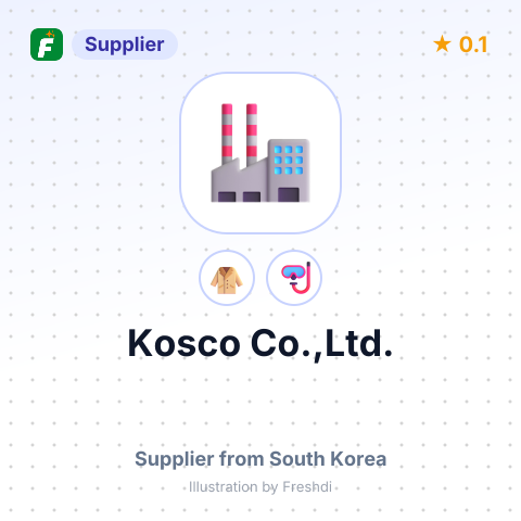 Kosco Co.,Ltd. – summary card, no photo uploaded yet