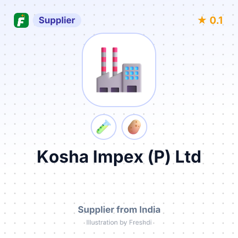 Kosha Impex (P) Ltd – summary card, no photo uploaded yet