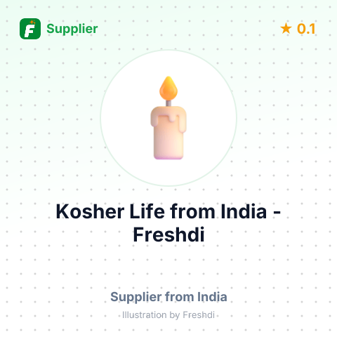 Kosher Life  – summary card, no photo uploaded yet