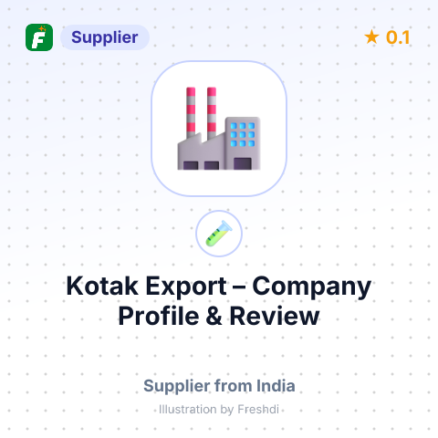 Kotak Export – summary card, no photo uploaded yet