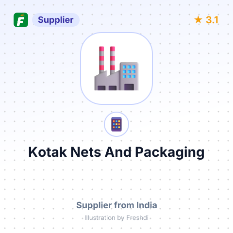 Kotak Nets And Packaging – summary card, no photo uploaded yet