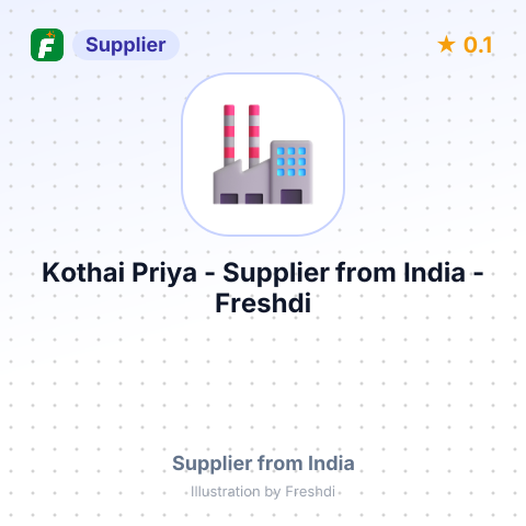 Kothai Priya  – summary card, no photo uploaded yet