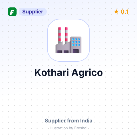 Kothari Agrico – summary card, no photo uploaded yet