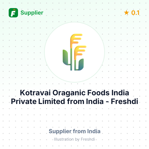 Kotravai Oraganic Foods India Private Limited  – summary card, no photo uploaded yet