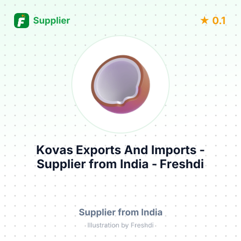 Kovas Exports And Imports  – summary card, no photo uploaded yet