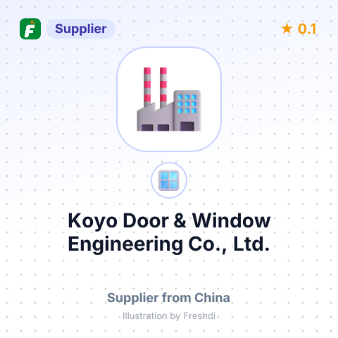 Koyo Door & Window Engineering Co., Ltd. – summary card, no photo uploaded yet