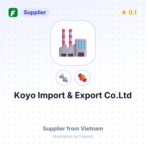 Koyo Import & Export Co.Ltd – summary card, no photo uploaded yet