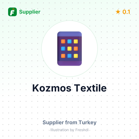 Kozmos Textile  – summary card, no photo uploaded yet