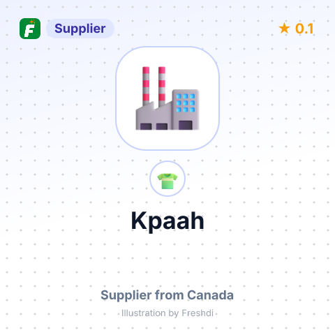 Kpaah – summary card, no photo uploaded yet