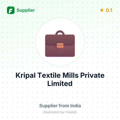 Kripal Textile Mills Private Limited – summary card, no photo uploaded yet