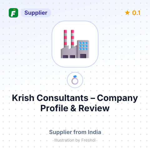 Krish Consultants – summary card, no photo uploaded yet