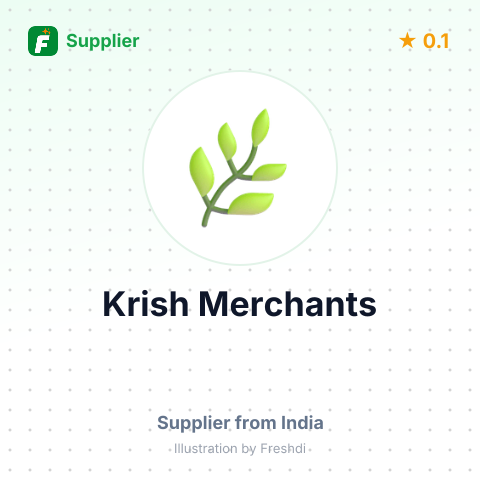 Krish Merchants  – summary card, no photo uploaded yet