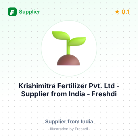 Krishimitra Fertilizer Pvt. Ltd  – summary card, no photo uploaded yet