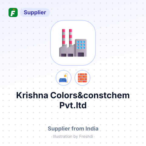 Krishna Colors&constchem Pvt.ltd – summary card, no photo uploaded yet