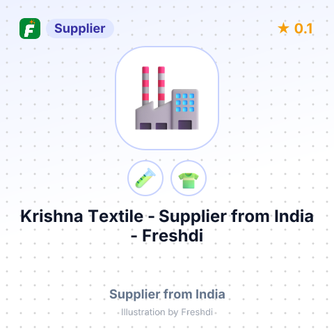Krishna Textile  – summary card, no photo uploaded yet