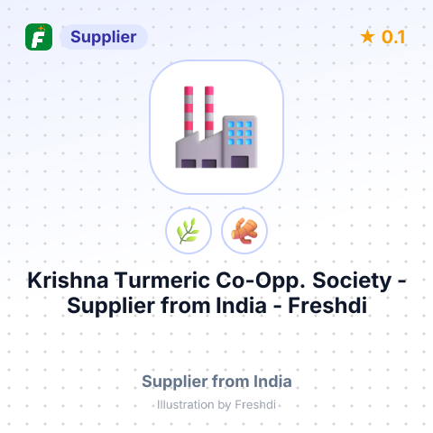 Krishna Turmeric Co-Opp. Society  – summary card, no photo uploaded yet
