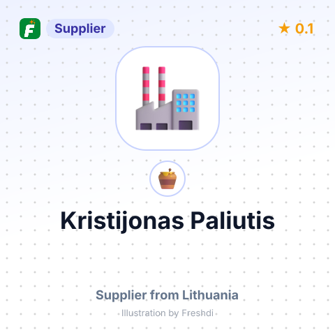 Kristijonas Paliutis  – summary card, no photo uploaded yet