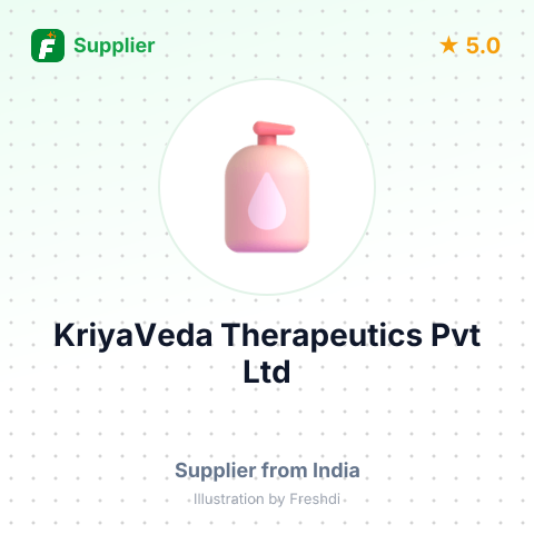 KriyaVeda Therapeutics Pvt Ltd – summary card, no photo uploaded yet
