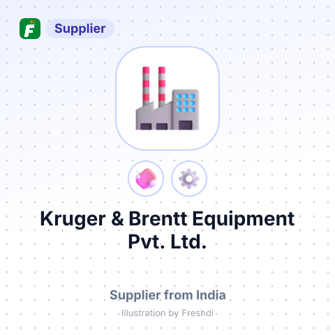 Kruger & Brentt Equipment Pvt. Ltd. – summary card, no photo uploaded yet
