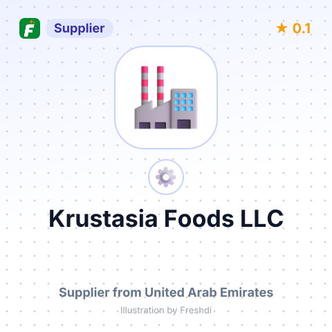 Krustasia Foods LLC – summary card, no photo uploaded yet