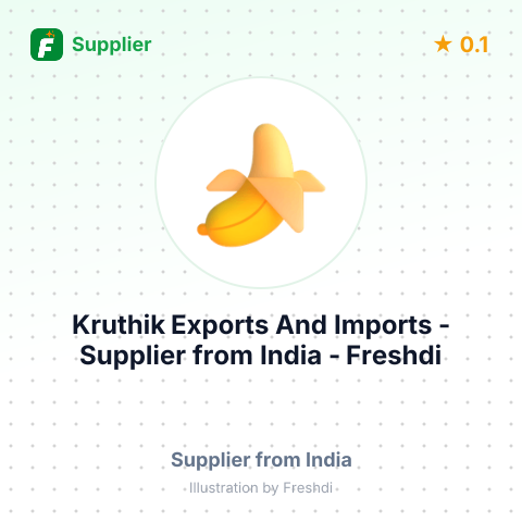 Kruthik Exports And Imports  – summary card, no photo uploaded yet