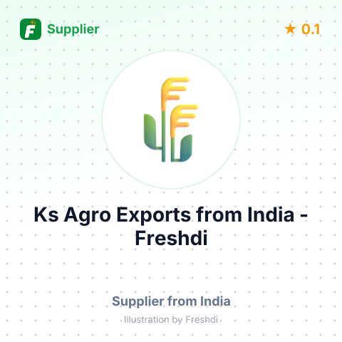 Ks Agro Exports  – summary card, no photo uploaded yet