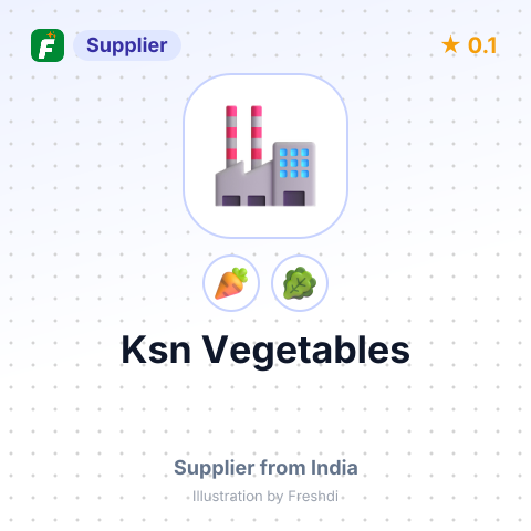 Ksn Vegetables – summary card, no photo uploaded yet