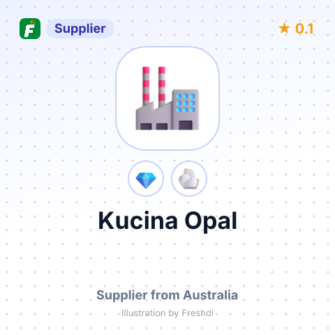 Kucina Opal – summary card, no photo uploaded yet