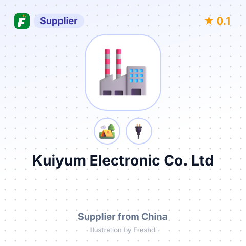 Kuiyum Electronic Co.,Ltd – summary card, no photo uploaded yet