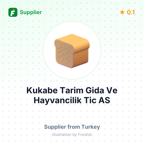 Kukabe Tarim Gida Ve Hayvancilik Tic AS  – summary card, no photo uploaded yet