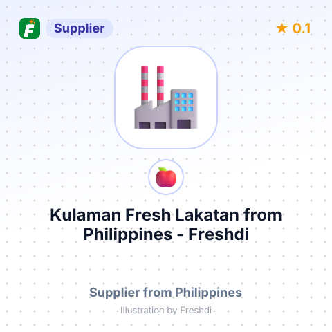 Kulaman Fresh Lakatan  – summary card, no photo uploaded yet