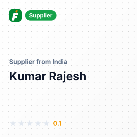 Kumar Rajesh  – summary card, no photo uploaded yet