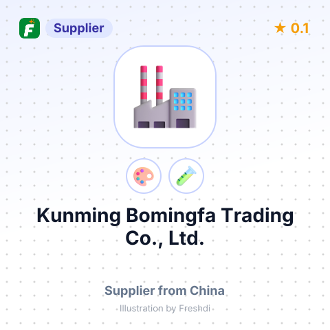 Kunming Bomingfa Trading Co., Ltd. – summary card, no photo uploaded yet