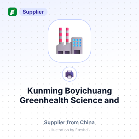 Kunming Boyichuang Greenhealth Science and Technology Co.,LTD – summary card, no photo uploaded yet