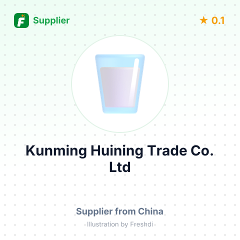 Kunming Huining Trade Co.,Ltd – summary card, no photo uploaded yet