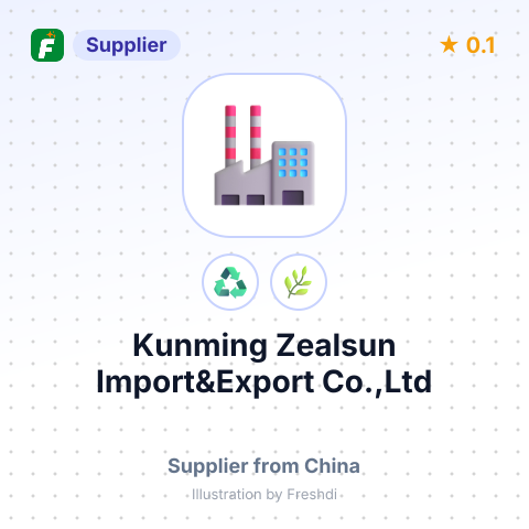 Kunming Zealsun Import&Export Co.,Ltd – summary card, no photo uploaded yet