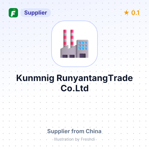 Kunmnig RunyantangTrade Co.Ltd – summary card, no photo uploaded yet
