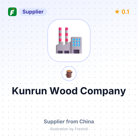 Kunrun Wood Company – summary card, no photo uploaded yet