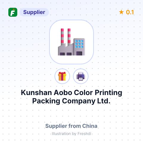 Kunshan Aobo Color Printing Packing Company Ltd. – summary card, no photo uploaded yet