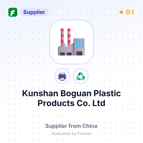 Kunshan Boguan Plastic Products Co., Ltd – summary card, no photo uploaded yet