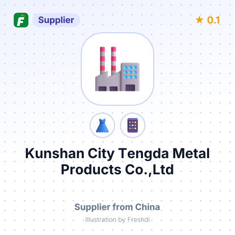 Kunshan City Tengda Metal Products Co.,Ltd – summary card, no photo uploaded yet