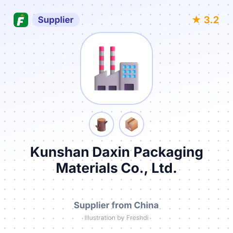 Kunshan Daxin Packaging Materials Co., Ltd. – summary card, no photo uploaded yet