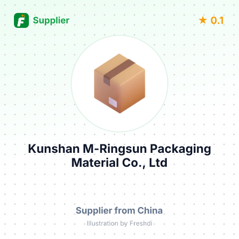 Kunshan M-Ringsun Packaging Material Co., Ltd – summary card, no photo uploaded yet