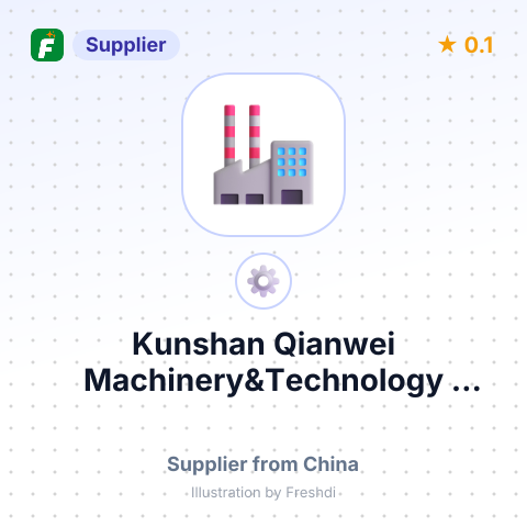 Kunshan Qianwei Machinery&Technology Co,Ltd – summary card, no photo uploaded yet