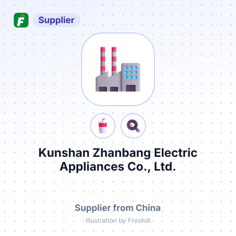Kunshan Zhanbang Electric Appliances Co., Ltd. – summary card, no photo uploaded yet