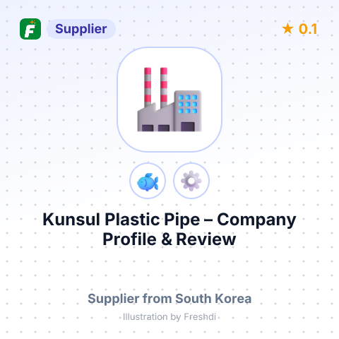 Kunsul Plastic Pipe – summary card, no photo uploaded yet