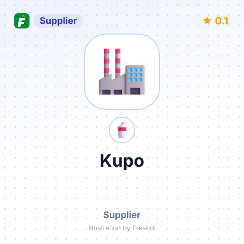 Kupo – summary card, no photo uploaded yet