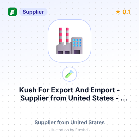 Kush For Export And Emport  – summary card, no photo uploaded yet