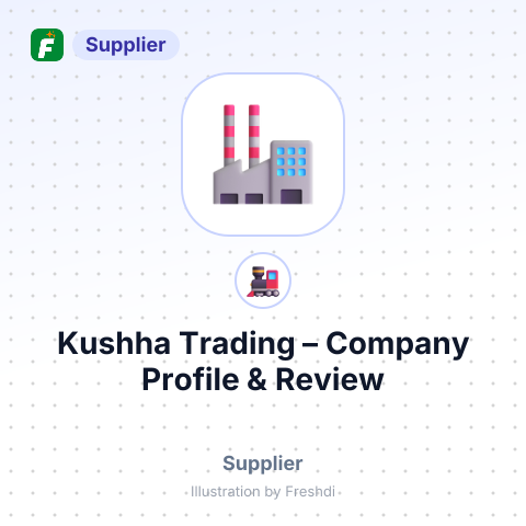 Kushha Trading – summary card, no photo uploaded yet